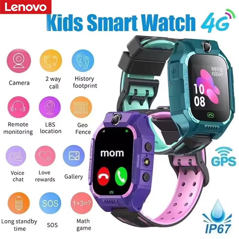 Smartwatch Watches For Kids With Gps - Lenovo Q19 Smartwatch dla dzieci z