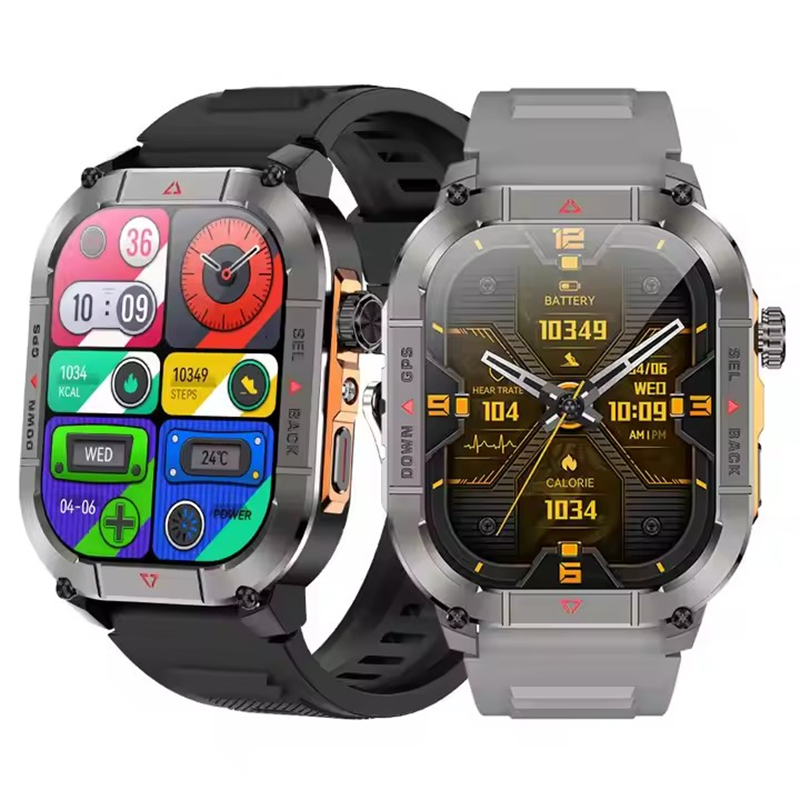 Smartwatch Casual Watches For Men - Nowy Smartwatch Męski HK84 AMOLED Outdoor