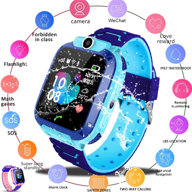 Smartwatch Watches For Kids With Gps - Q12 inteligentny zegarek dla dzieci SOS