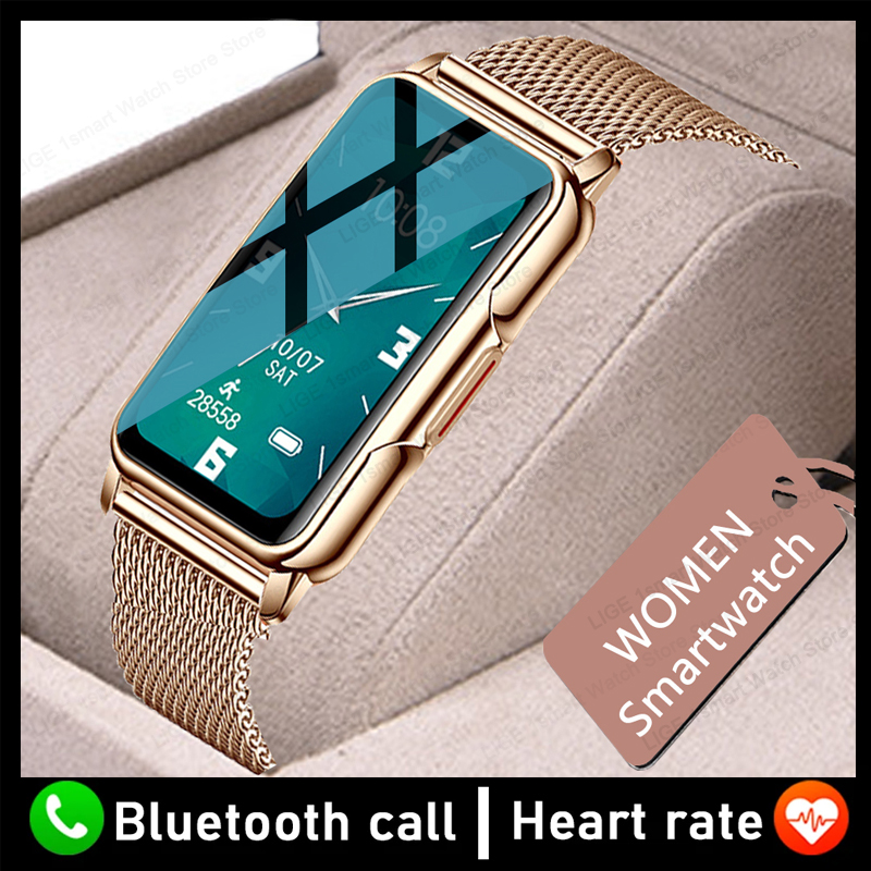 Smartwatch Watches Brands For Women - LIGE damski inteligentny zegarek monitorowanie stanu