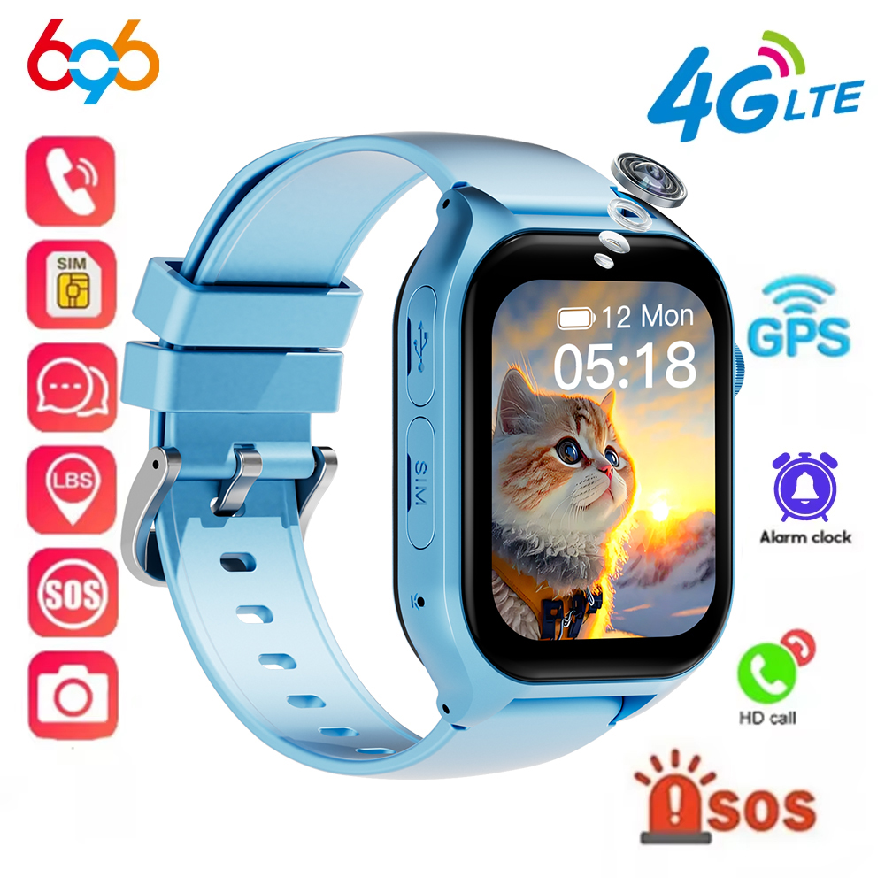 Smartwatch Watches Gift For Boys With Gps - Inteligentne zegarki 4G dla dzieci GPS