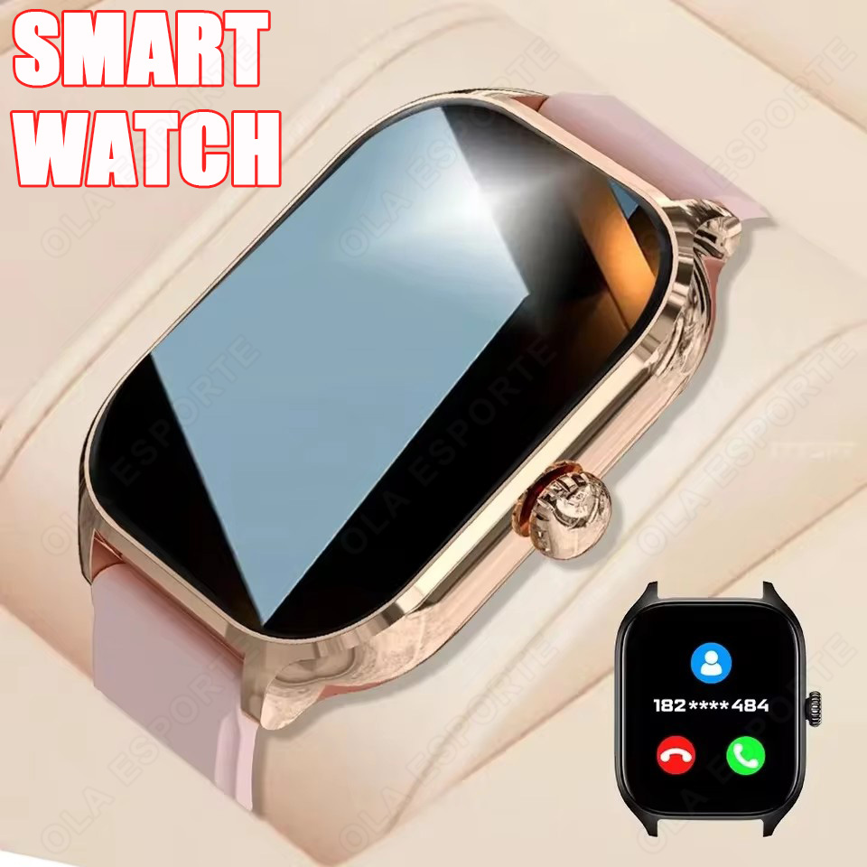 Smartwatch Square Watches For Men - Inteligentny zegarek kompatybilny z Androidem i