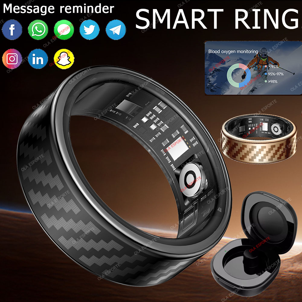 Smartwatch Health Watches For Women - Najnowszy Inteligentny Pierścień Powiadomienia o Połączeniach