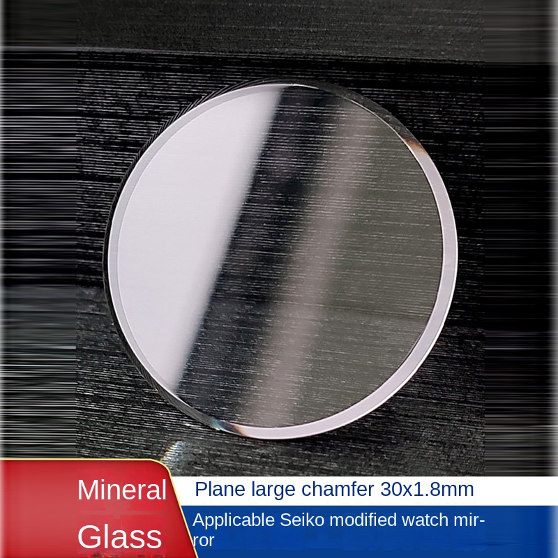 Watch Crystal Replacement - Płaskie, duże, grubościenne, kryształowe szkło mineralne