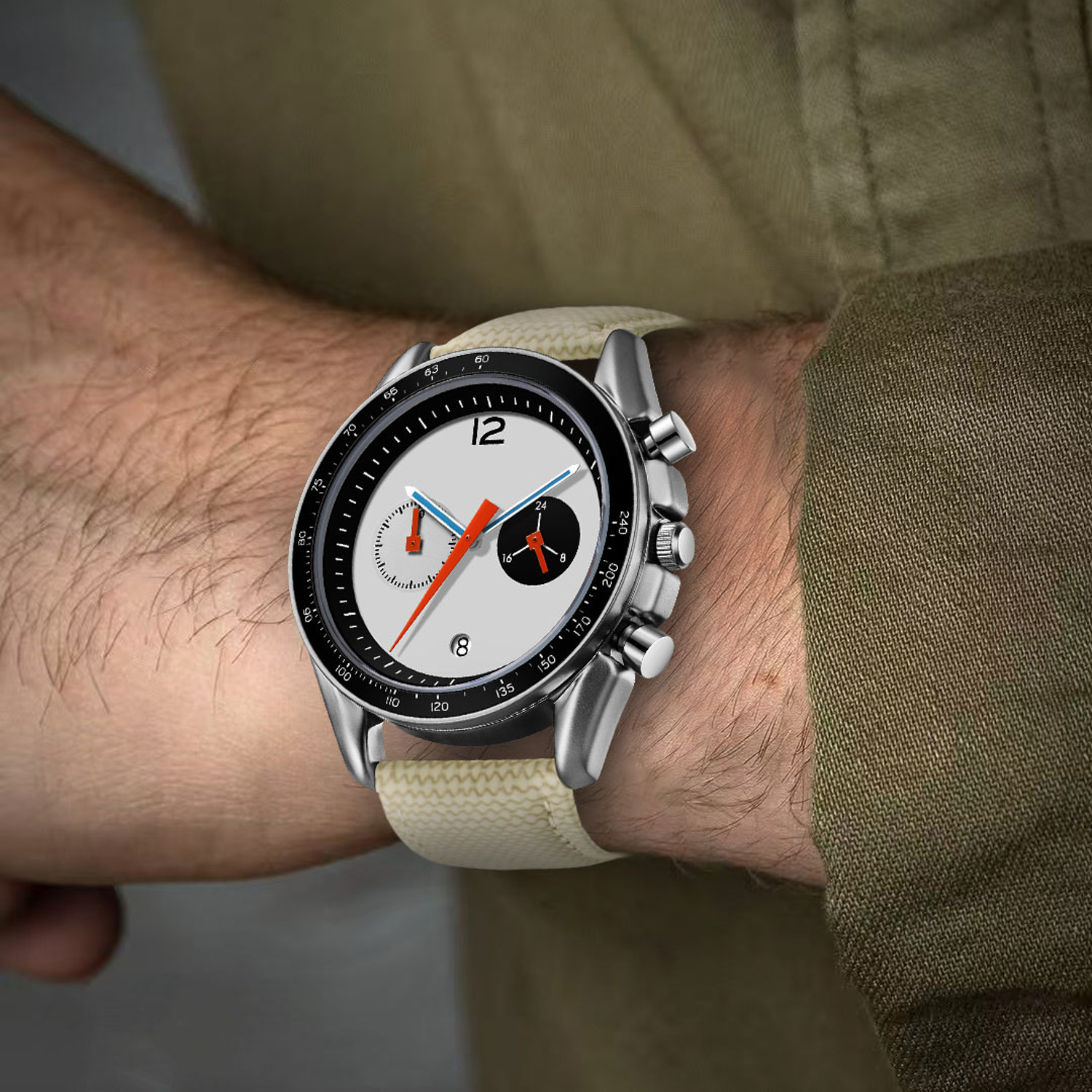 Watches Not Smartwatch - Zegarek męski CILOA Vintage Racing Chronograph