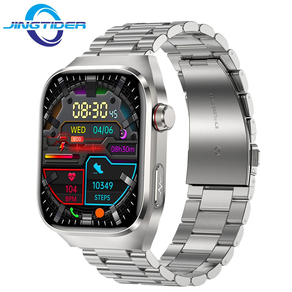 Smartwatch Square Watches For Men - Smartwatch TK16 Pro z 2.04-calowym ekranem