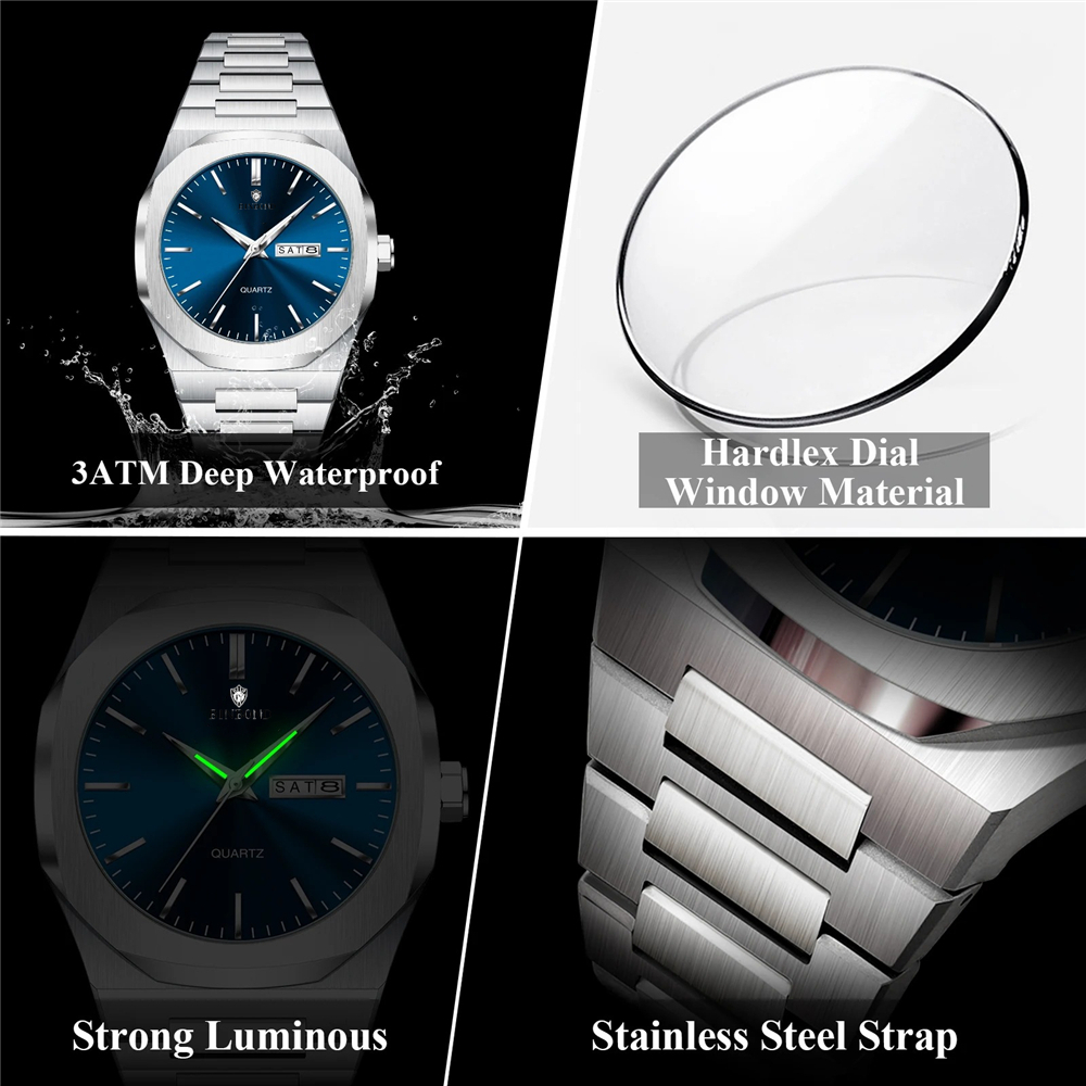 Nowe Automatyczne Zegarki Męsk – Smartwatch Watches Brands For Men recenzja i cena