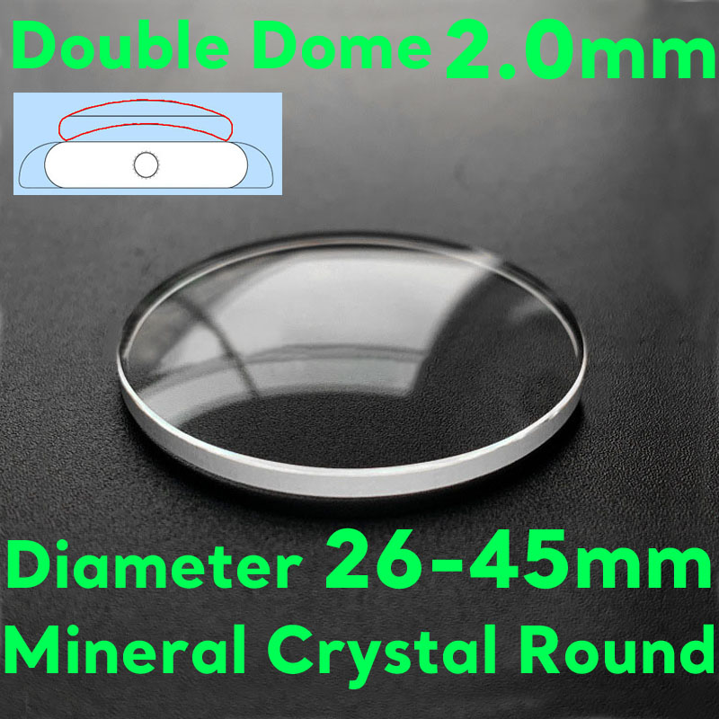 Podwójna kopuła 2.0mm grubość  – Watch Crystal Replacement recenzja i cena