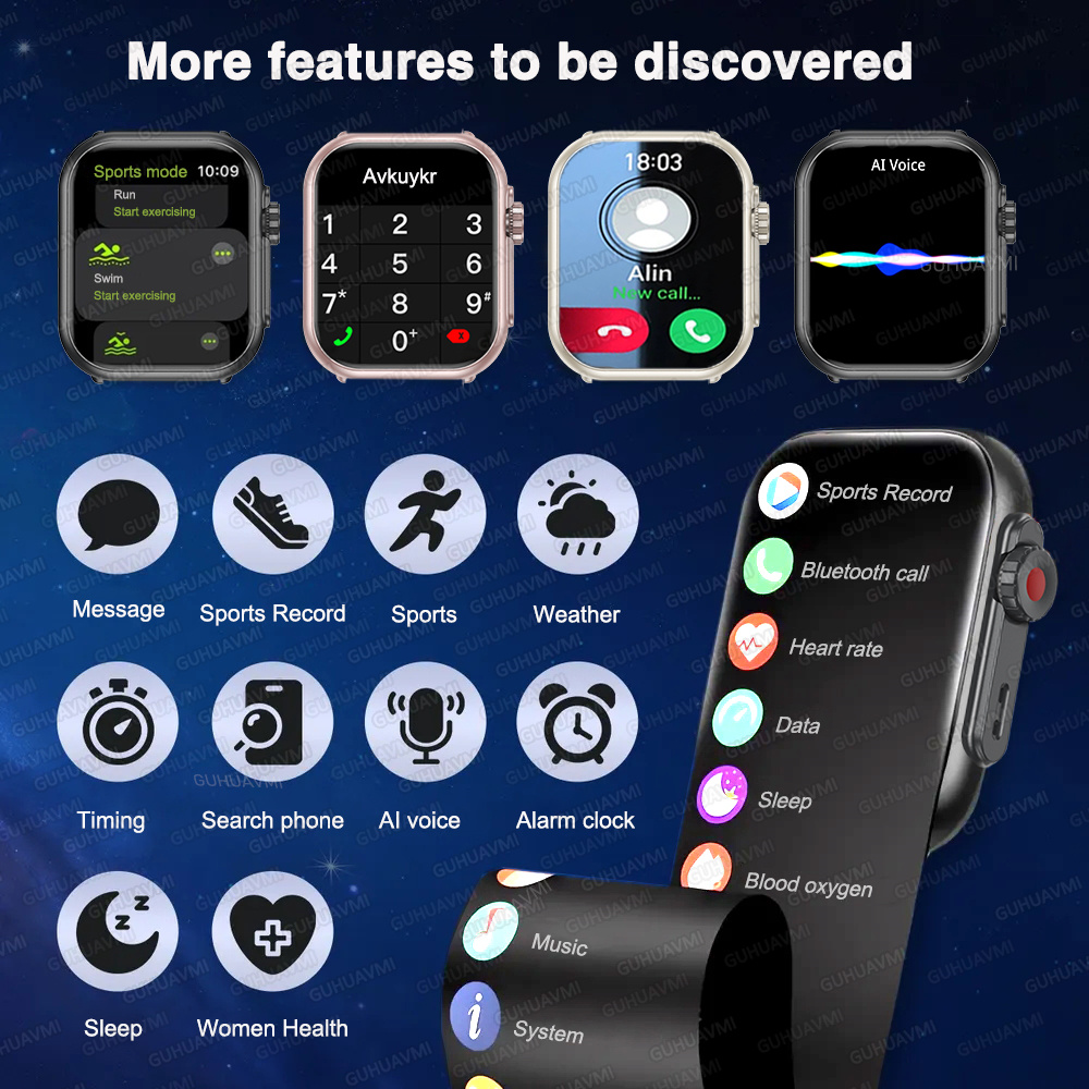 Dla IOS Watch Ultra 2 SE Mężcz – Smartwatch Watches Brands For Women recenzja i cena