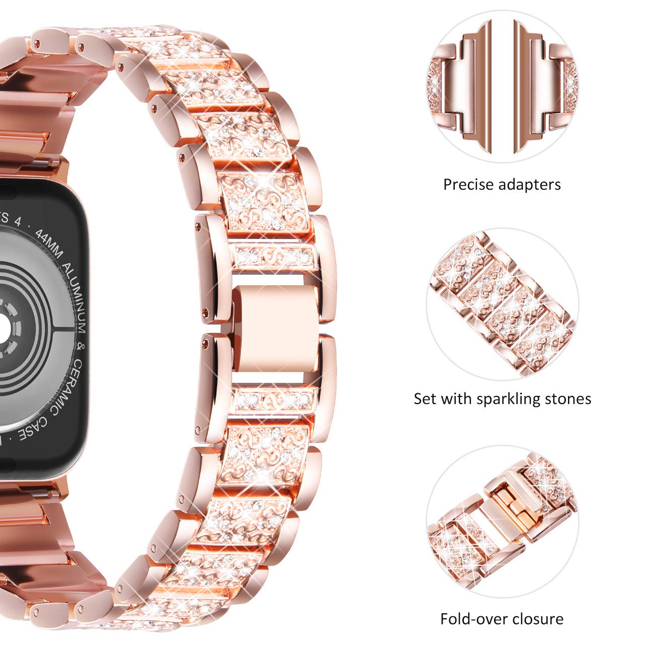 Etui + pasek do zegarka Apple  – Smartwatch Apple Watches For Women recenzja i cena
