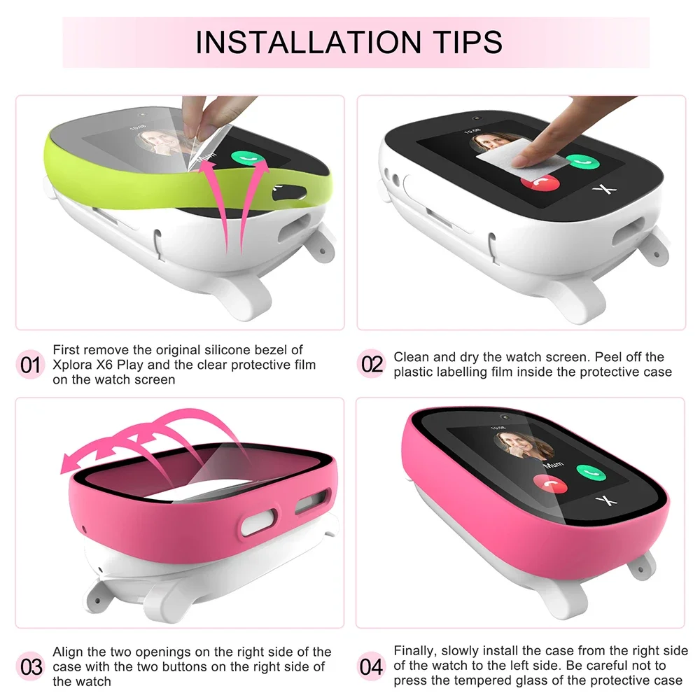 Etui na Xploar X6 Play Kids Sm – Smartwatch Watches Kids recenzja i cena