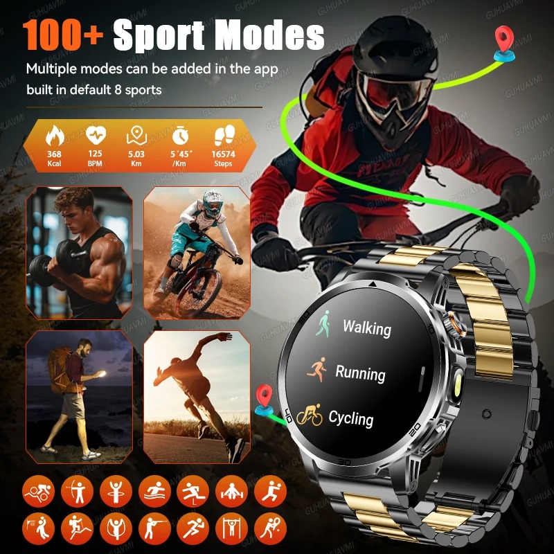 Nowy wojskowy smartwatch męski – Smartwatch Square Watches For Men recenzja i cena
