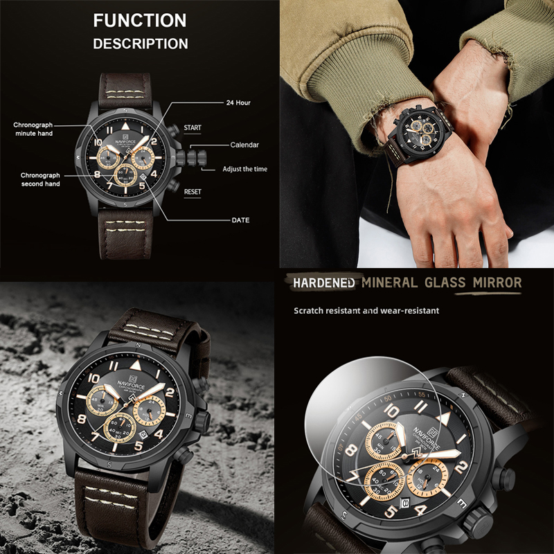 Zegarki NAVIFORCE Fashion Quar – Watches Not Smartwatch recenzja i cena