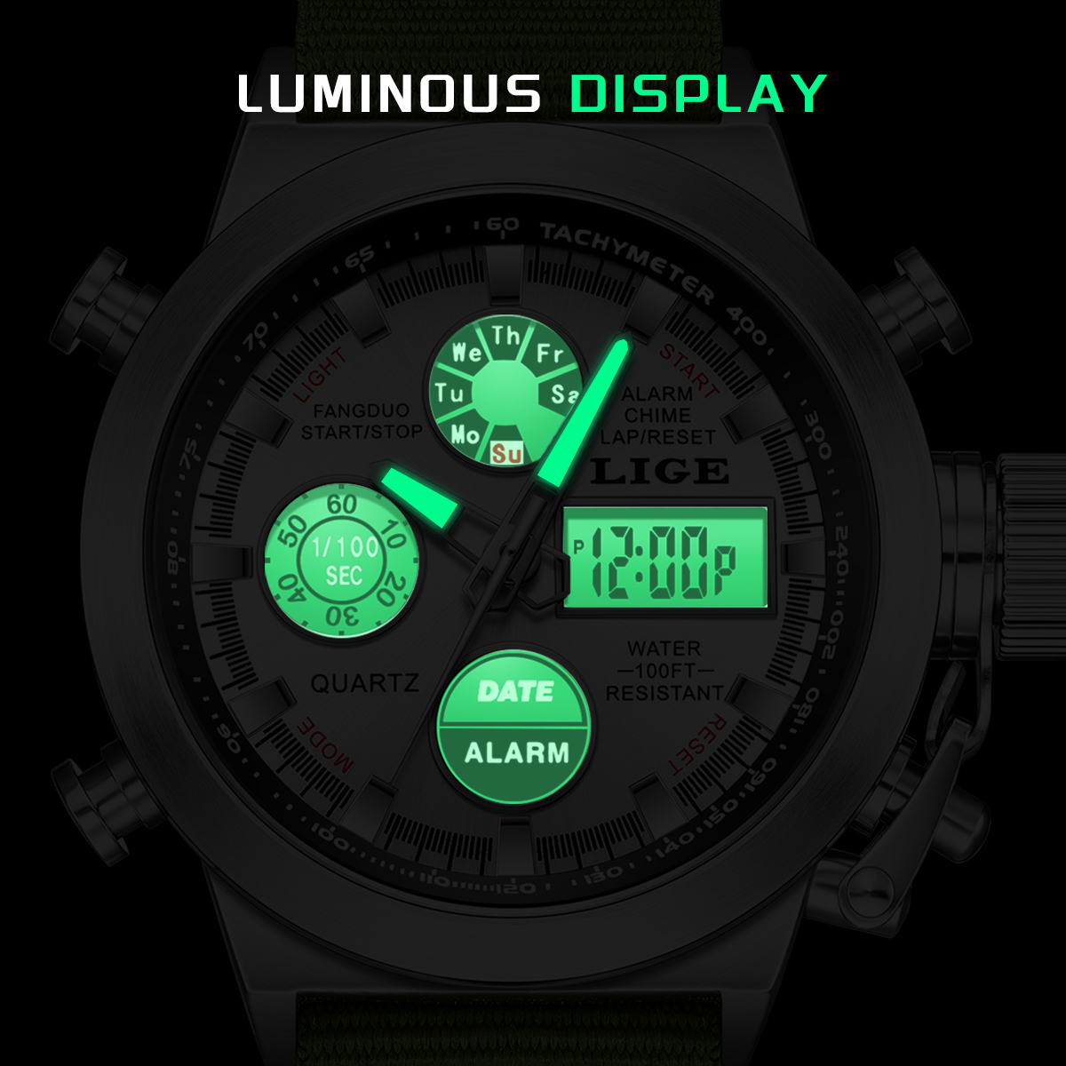 Zegarki męskie LIGE, duży mark – Smartwatch Watches Brands For Men recenzja i cena