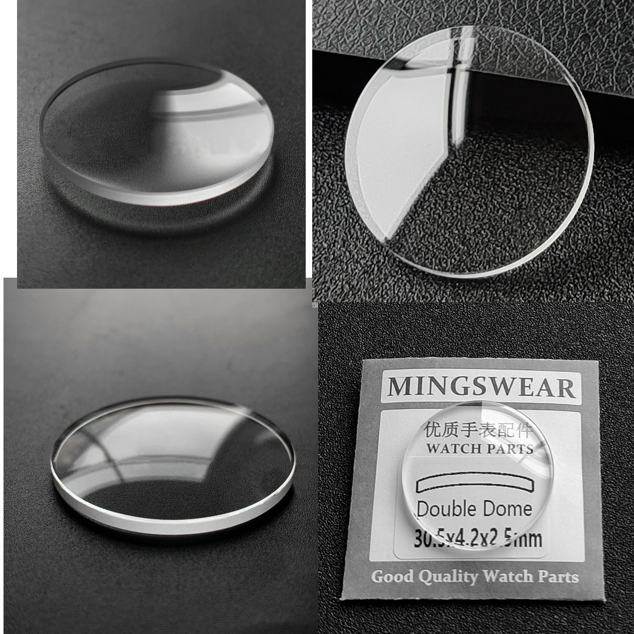 Podwójna kopuła 2.5mm okrągły  – Watch Crystal Replacement recenzja i cena