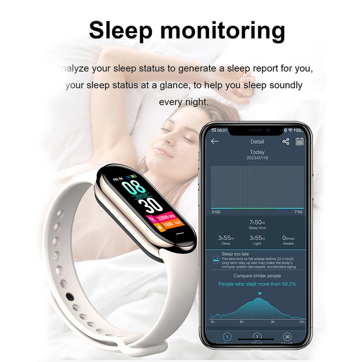 Smartband M8 Trend 2025 dla ko – Smartwatch Trending Watches For Women recenzja i cena