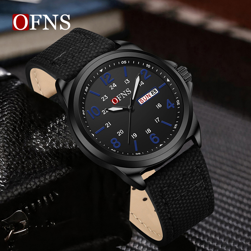 Zegarek męski kwarcowy OFNS 72 – Smartwatch Casual Watches For Men recenzja i cena