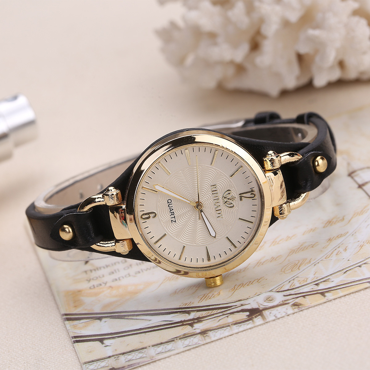 Damski modny, minimalistyczny, – Minimalist Thin Watch recenzja i cena