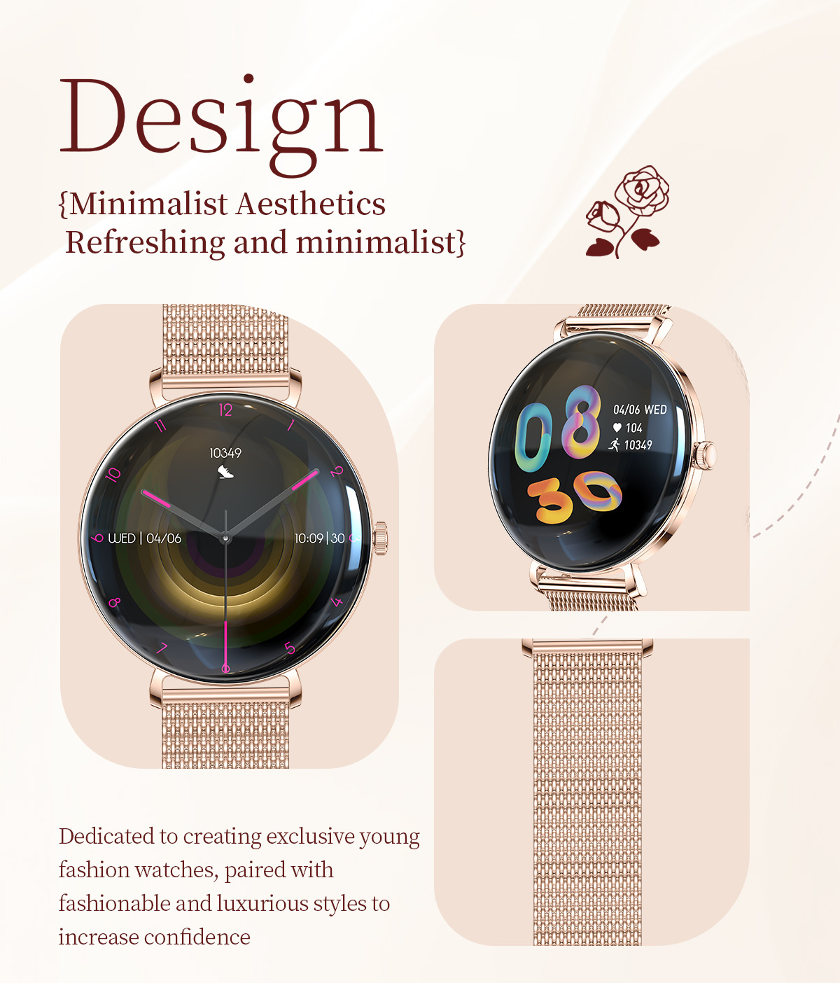 V85 2025 Modny Ultracienki Sma – Smartwatch Trending Watches For Women recenzja i cena