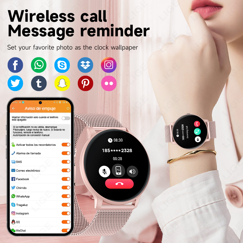 Nowy Smartwatch Damski z Funkc – Smartwatch Health Watches For Women recenzja i cena