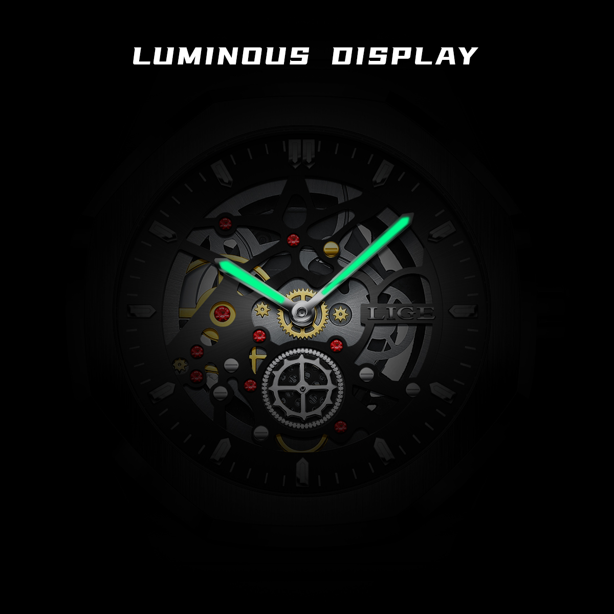 Zegarki męskie LIGE, luksusowe – Smartwatch Watches Brands For Men recenzja i cena