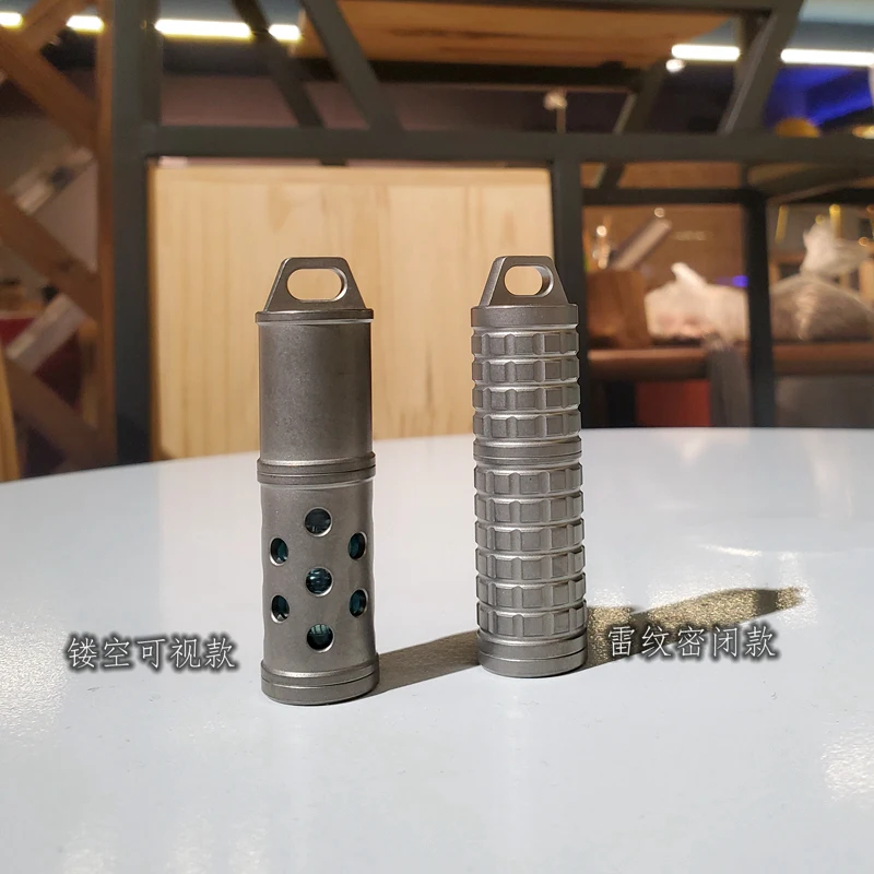 EDC stop tytanu Paracord nóż k – Tritium Gas Tube recenzja i cena