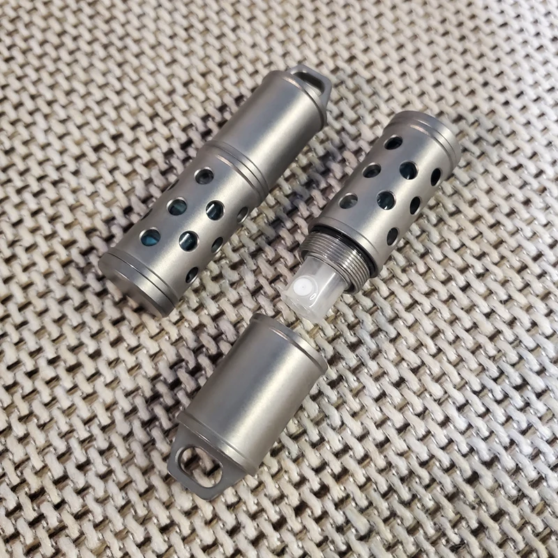 EDC stop tytanu Paracord nóż k – Tritium Gas Tube recenzja i cena