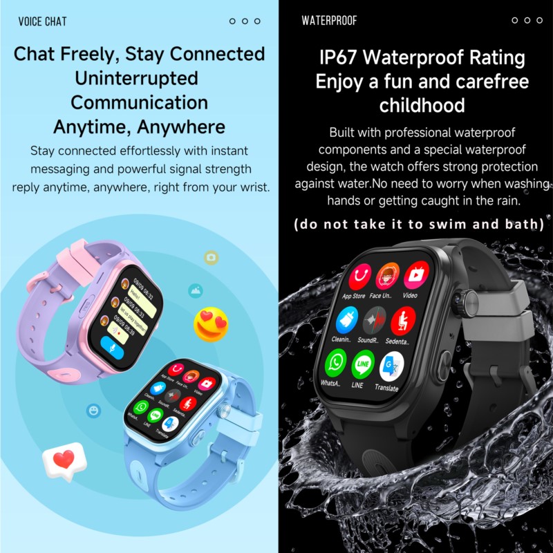 Smartwatch dla dzieci 4G GPS W – Smartwatch Watches Gift For Boys With Gps recenzja i cena