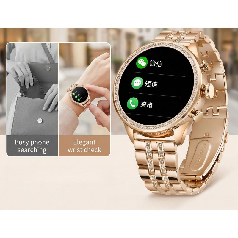 Ekskluzywna dostawa transgrani – Smartwatch Health Watches For Women recenzja i cena