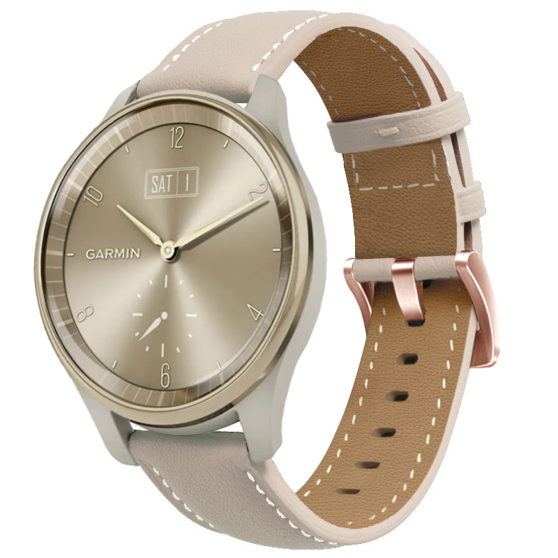 20mm skórzany pasek do Garmin  – Smartwatch Trending Watches For Women recenzja i cena