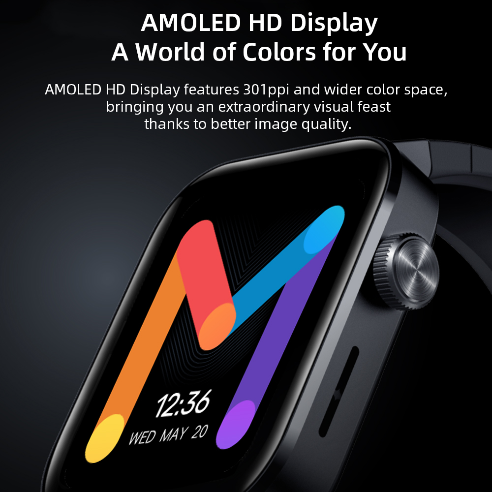Zegarek Mibro T1 Global Versio – Smartwatch Square Watches For Men recenzja i cena