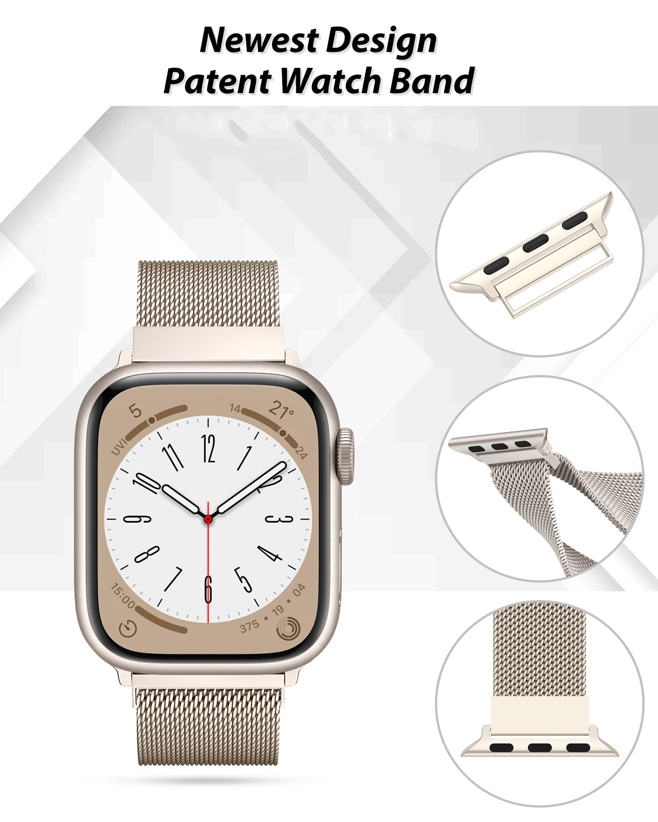 Pasek mediolański do Apple Wat – Smartwatch Apple Watches For Women recenzja i cena