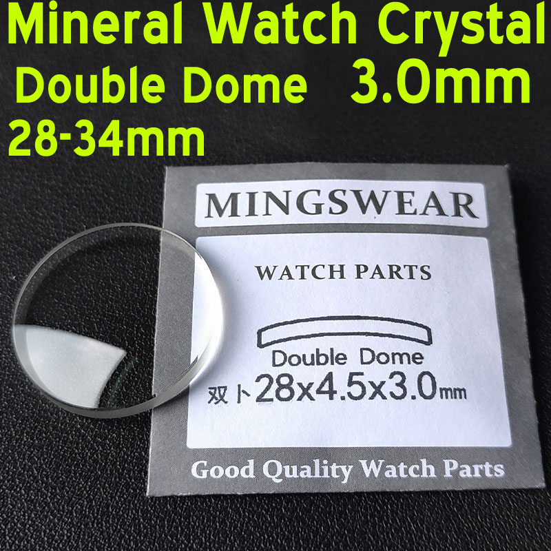 Szkło zegarkowe mineralne, dwu – Watch Crystal Replacement recenzja i cena
