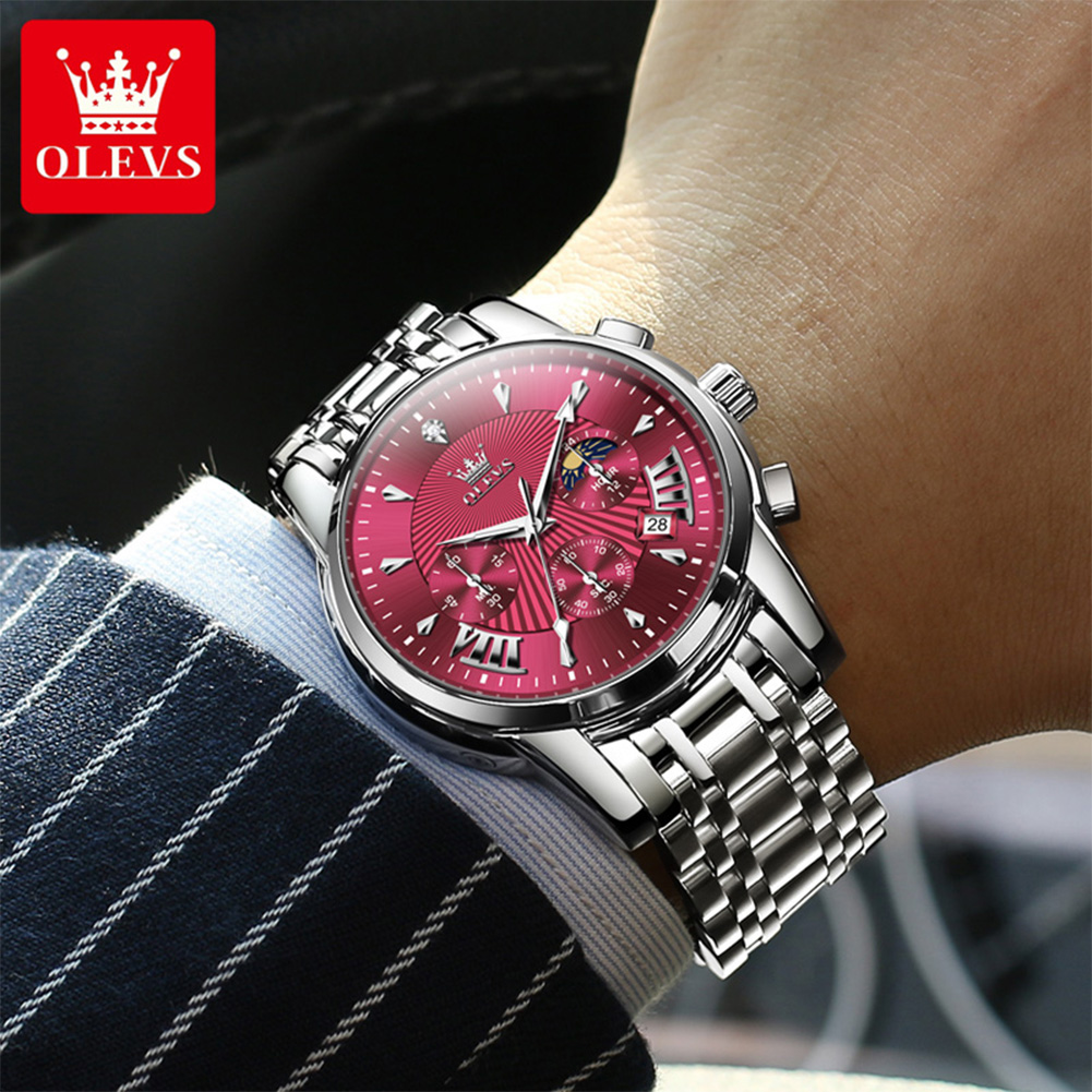 Zegarki OLEVS Męskie 2892 Kwar – Smartwatch Watches Brands For Men recenzja i cena