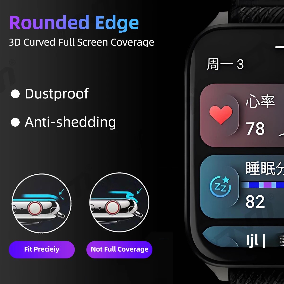 Folia ochronna 3D do ekranu Ga – Watches Not Smartwatch recenzja i cena