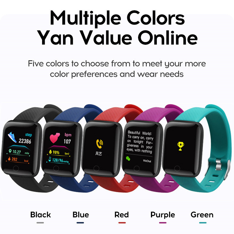 116plus inteligentny zegarek m – Smartwatch Square Watches For Men recenzja i cena