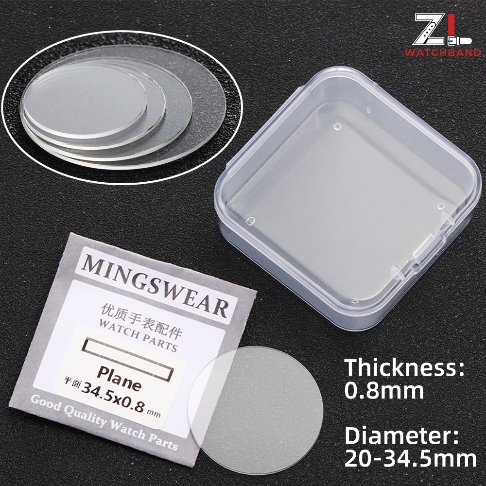 Szkło zegarkowe płaskie okrągł – Watch Crystal Replacement recenzja i cena