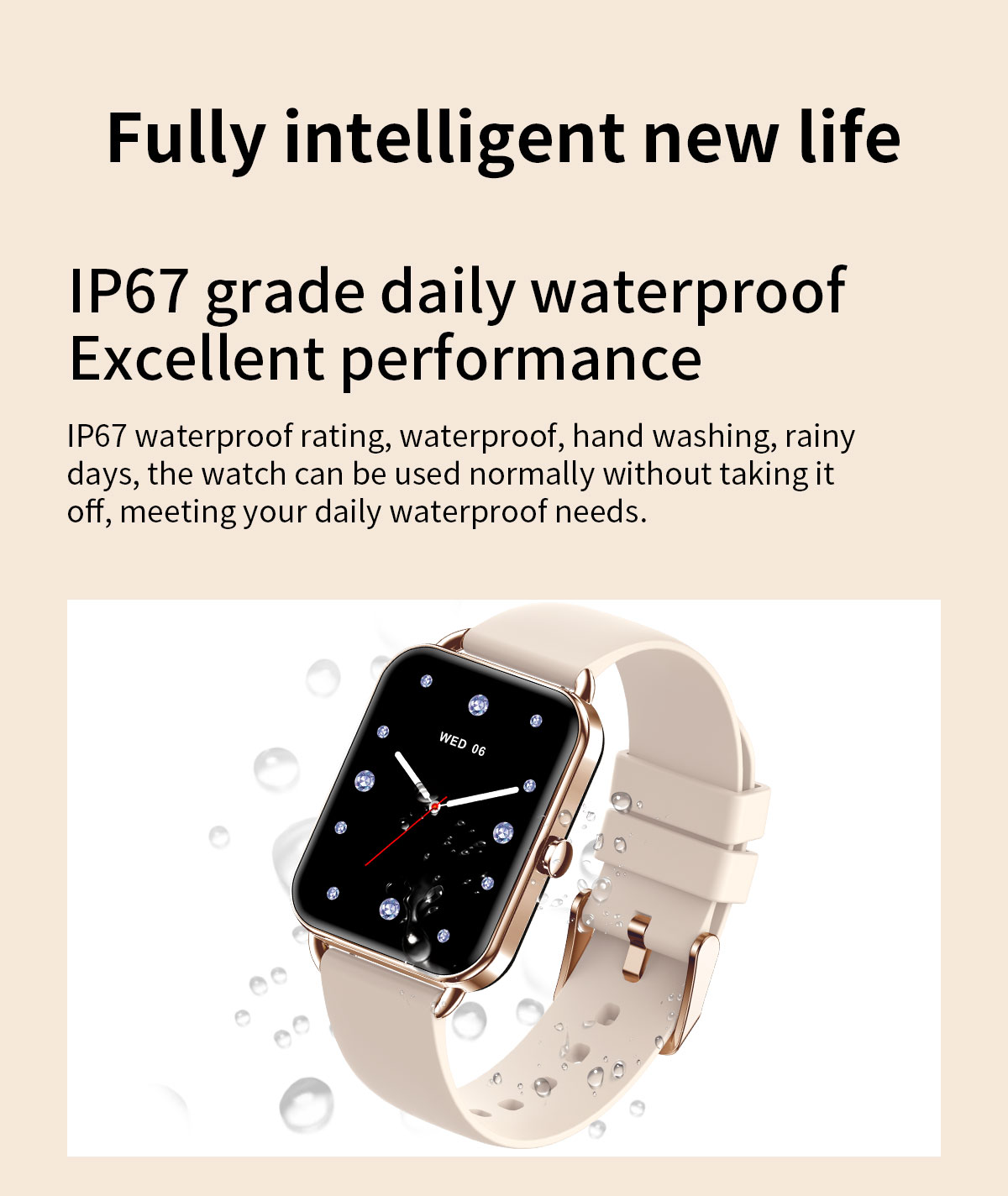 2024 inteligentny zegarek tele – Smartwatch Square Watches For Men recenzja i cena