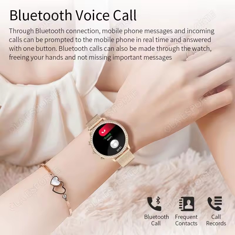 Elegancki damski smartwatch z  – Smartwatch Health Watches For Women recenzja i cena