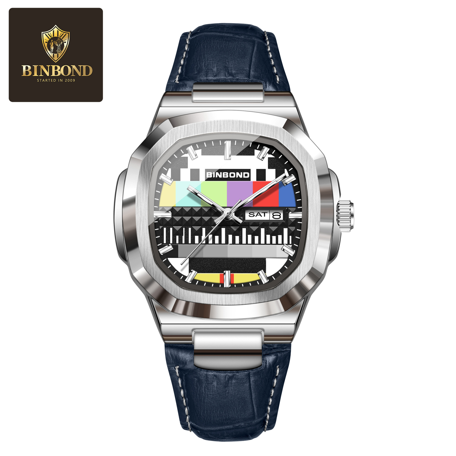 BINBOND Oryginalny Kwadratowy  – Watches Not Smartwatch recenzja i cena